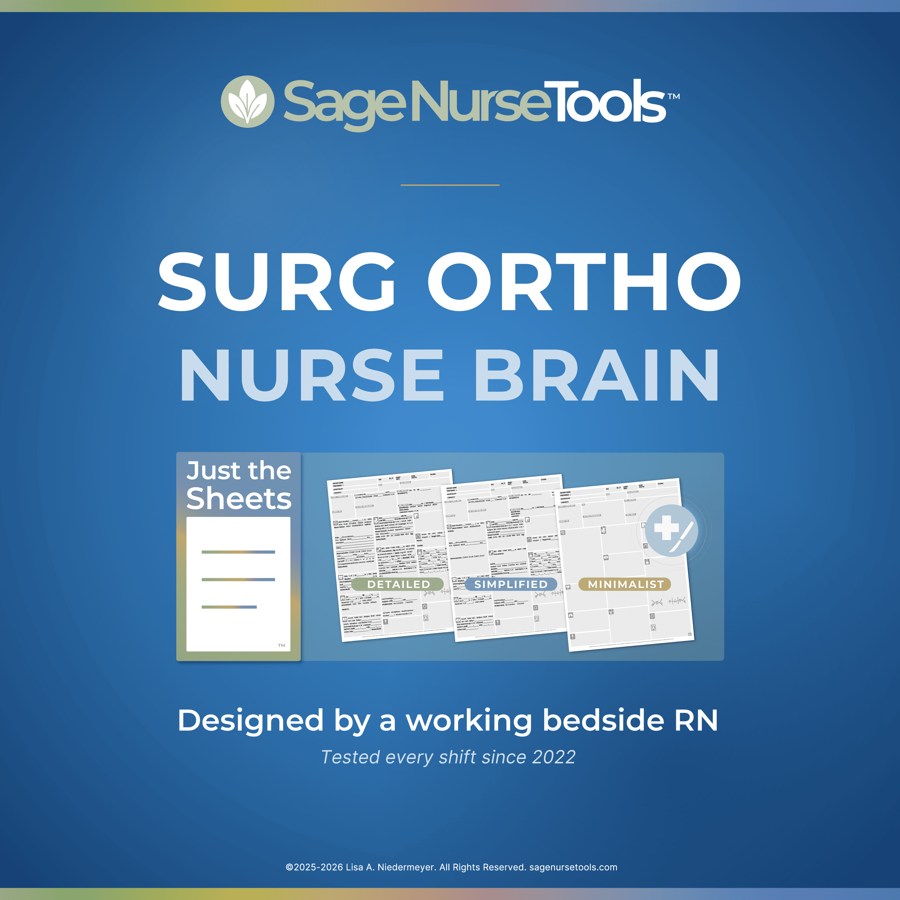 Surgical Ortho Nurse Brain